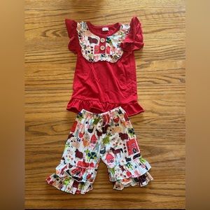 Farm themed short set